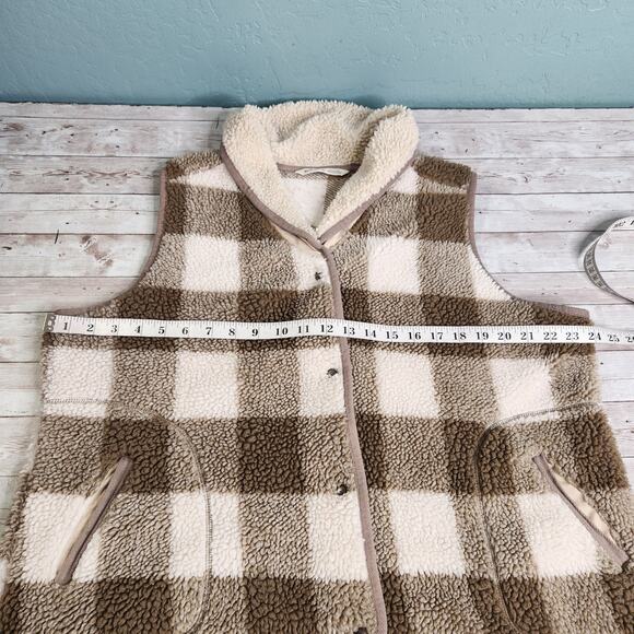 Woolrich Y2K Glacier View Sherpa Fleece Vest XL - Picture 6 of 7